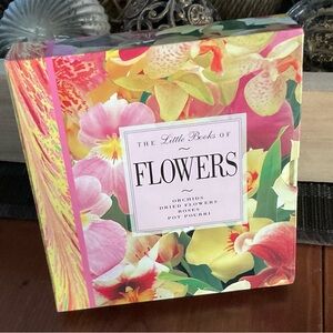 The Little Books of Flowers (4 Books) Box Set Vintage 90’s